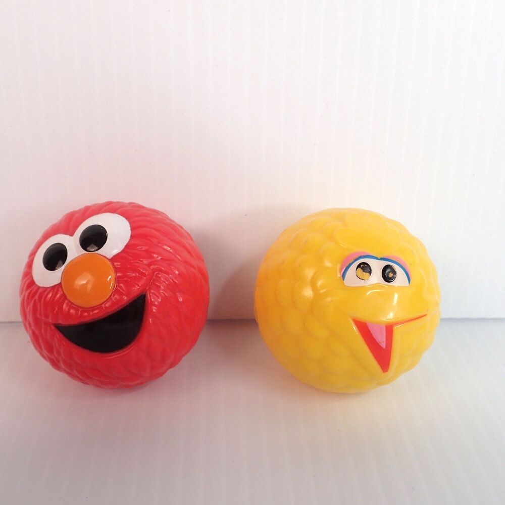 Sesame Street Round the Neighborhood Ball Drop REPLACEMENT BALLS Elmo Big Bird